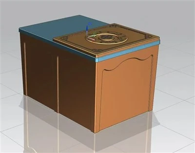 Unterirdische Abbaukastenform aus Verbundmaterial